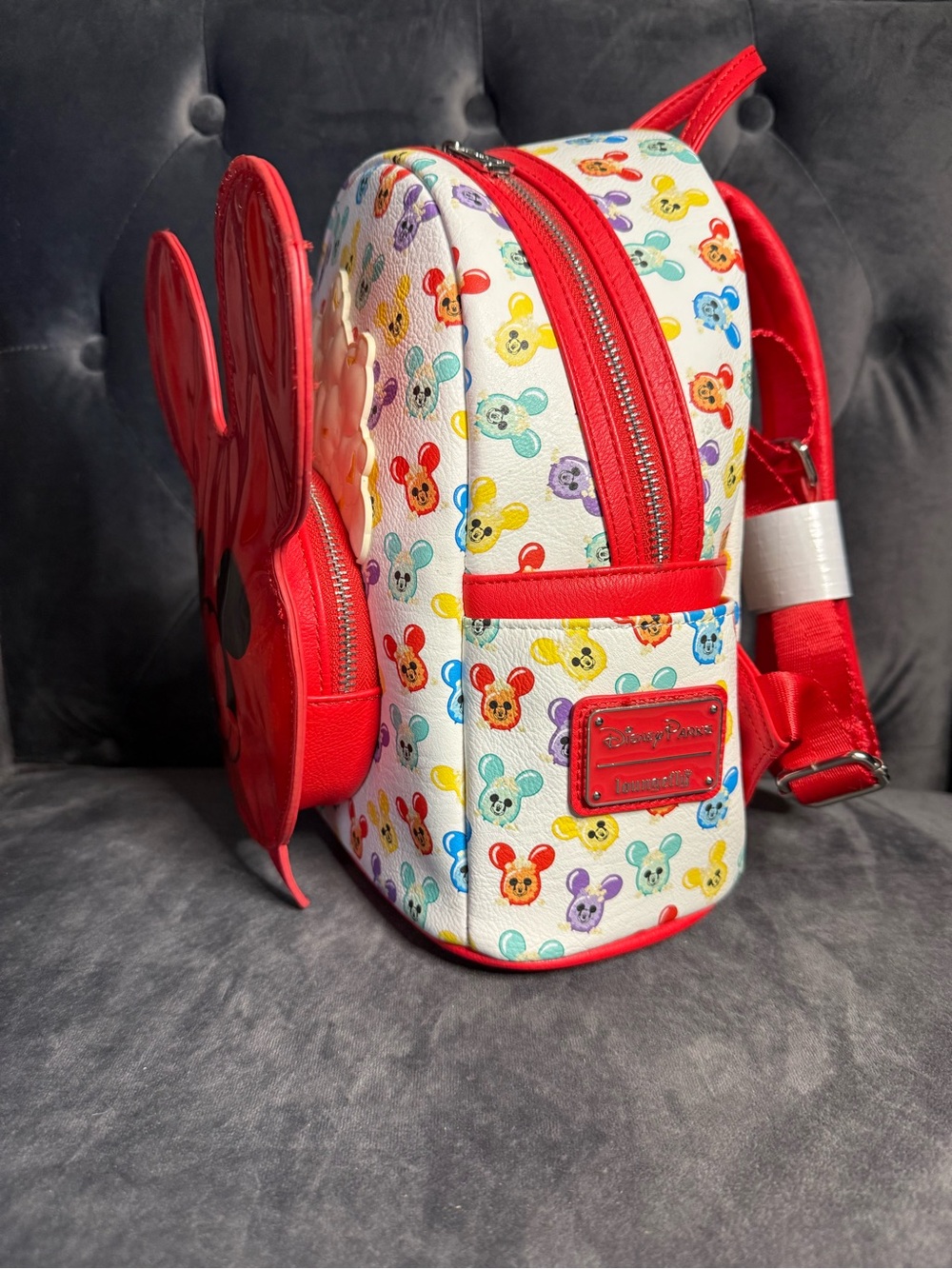 Loungefly Disney Parks Mickey Balloon Popcorn mini backpack (desired collectible - Picture 3 of 13